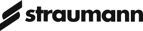 Straumann company logo in black text with stylized 'S' symbol.