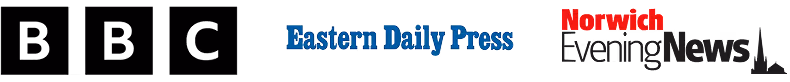 Logos of Eastern Daily Press and Norwich Evening News newspapers.