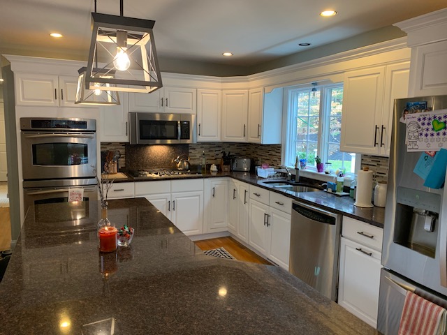 Before the one for one kitchen remodel in Hanover, MA