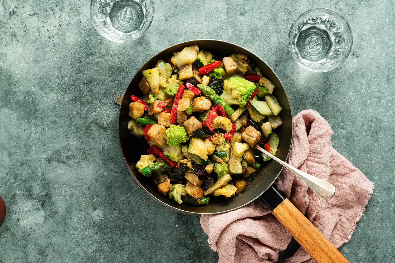 Poêlée asperges - Banquiz 