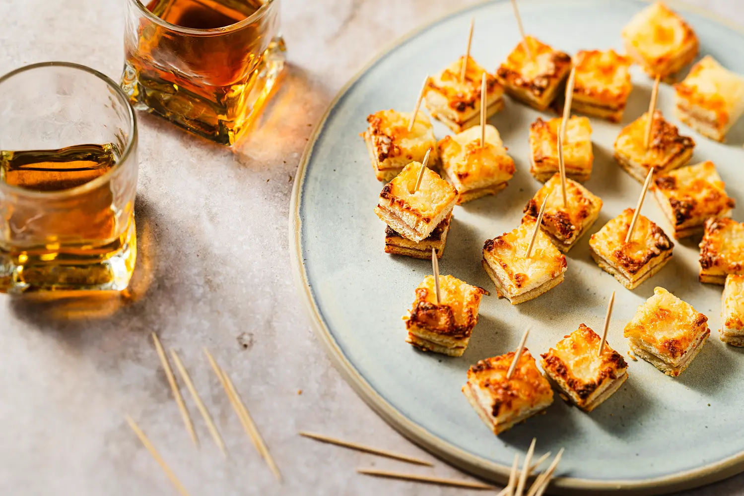 Banquiz - Mini Croque-monsieur - Apéritifs & vins