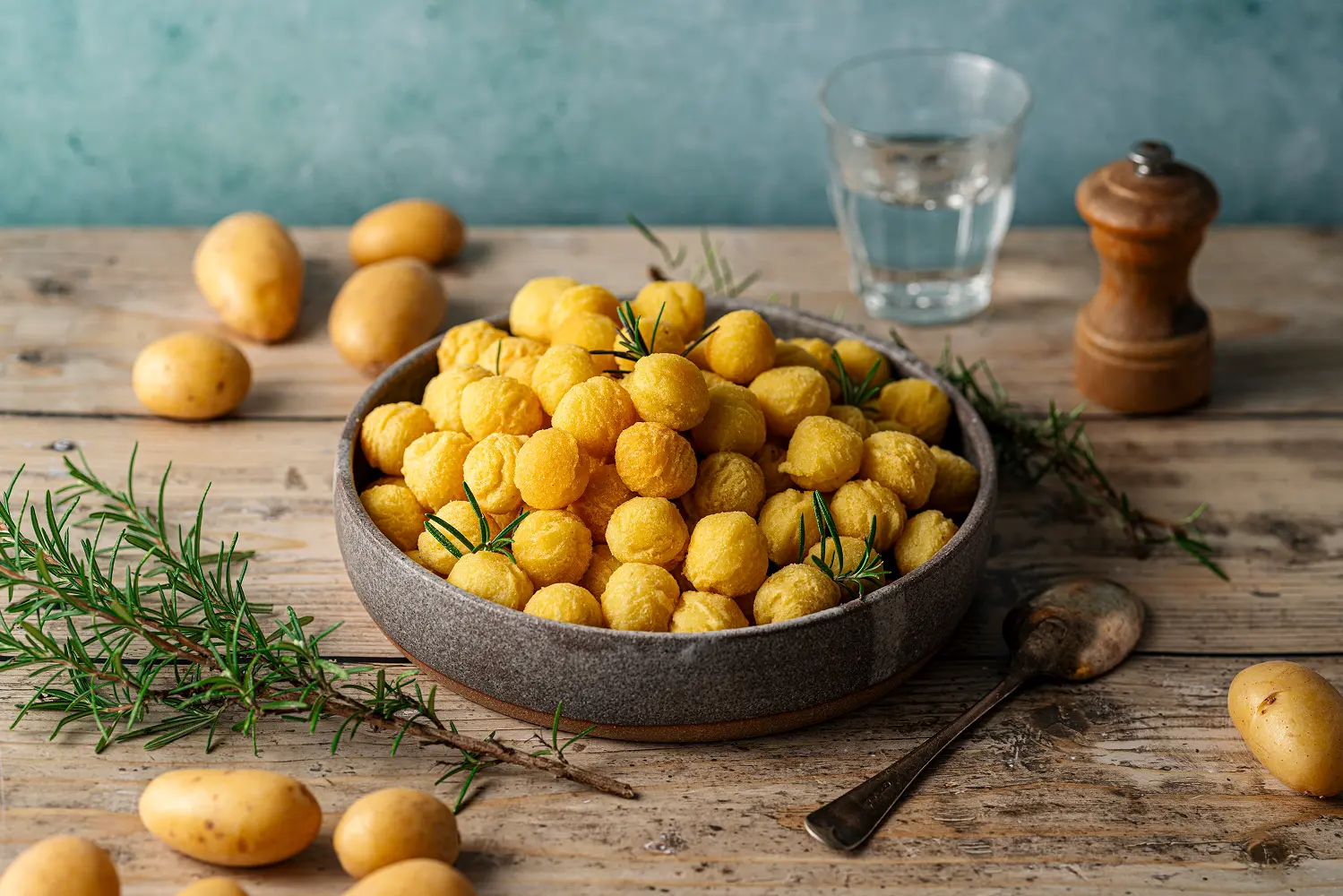 Banquiz - Pommes noisettes - Légumes