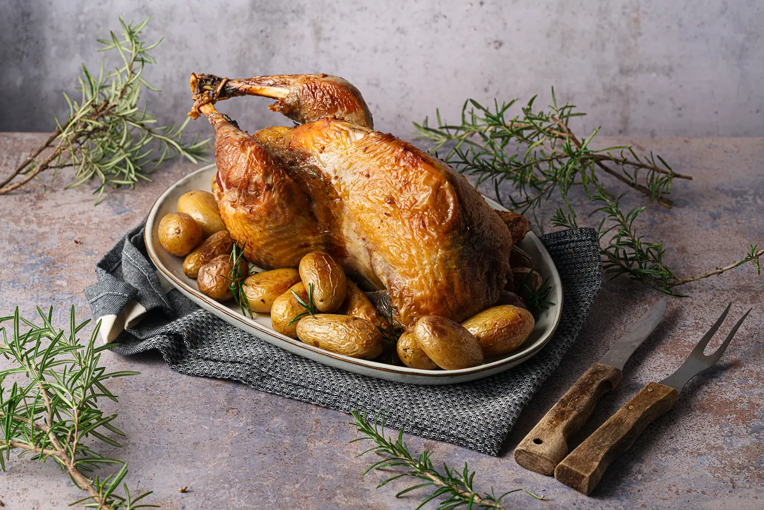 Banquiz - Pintade entière La Ferme de St Felix - Volailles