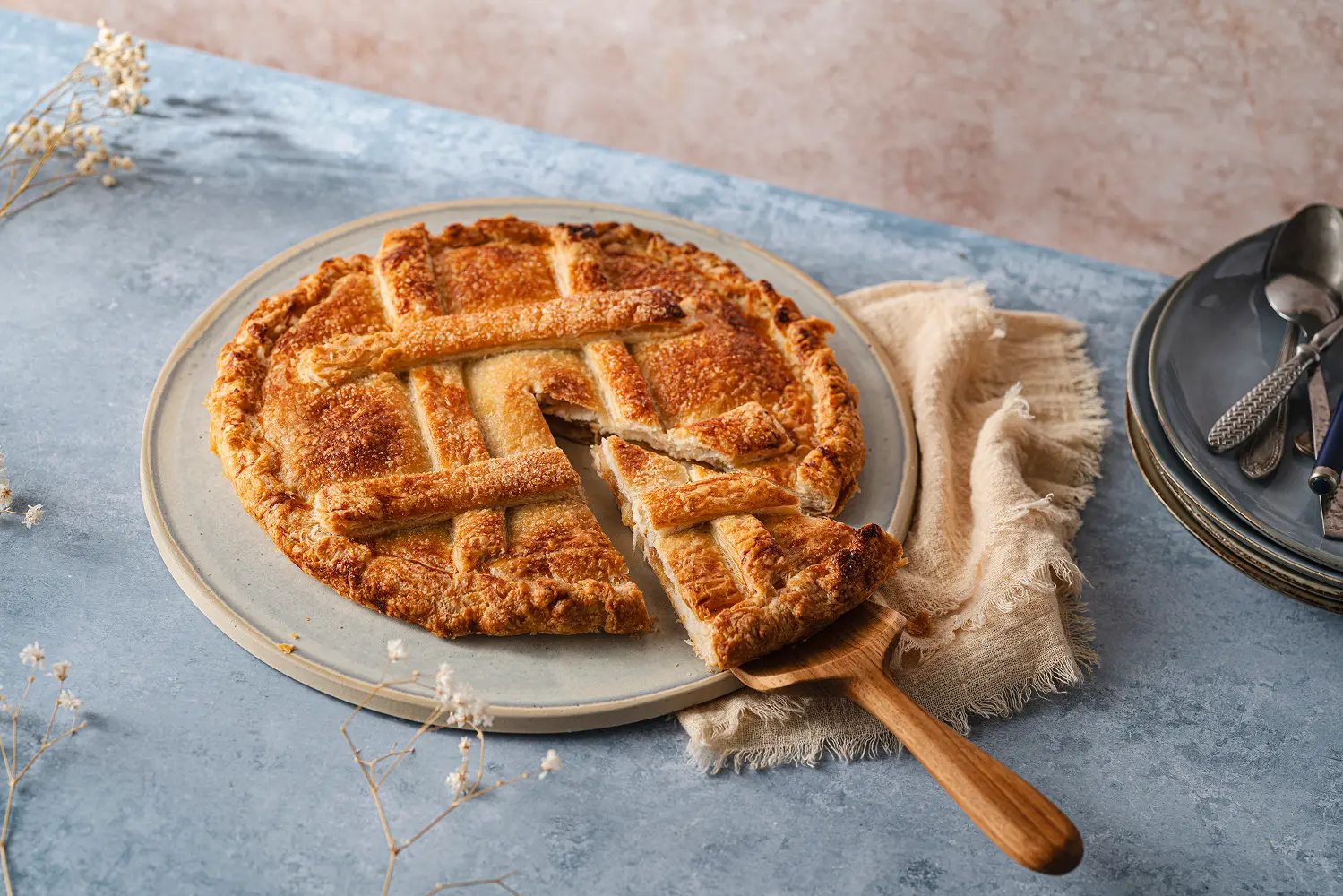 Banquiz - Croustade ariégeoise aux pommes - Pâtisseries