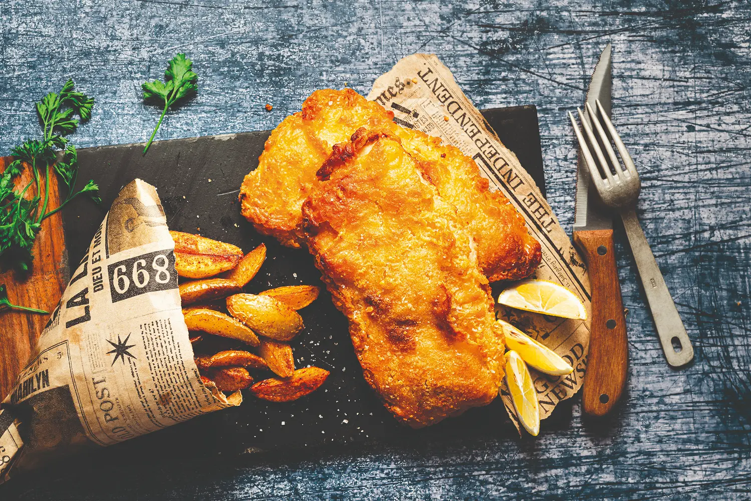 Tempura Fish & Chips - Banquiz