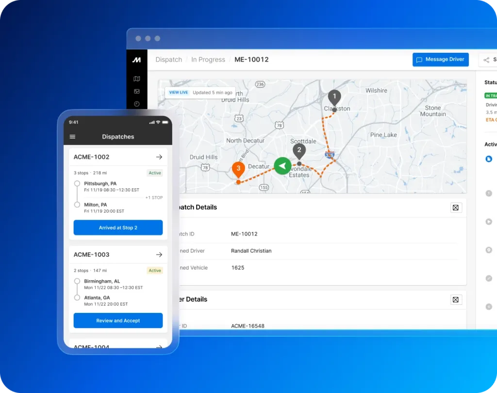GoMotive Dashboards