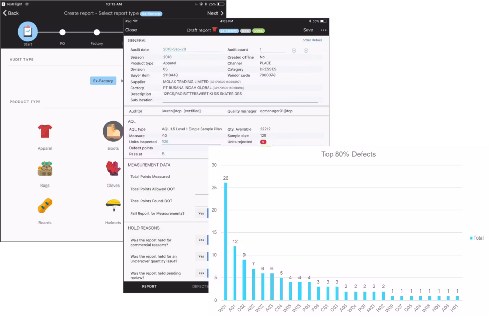 Infor Nexus Dashboard