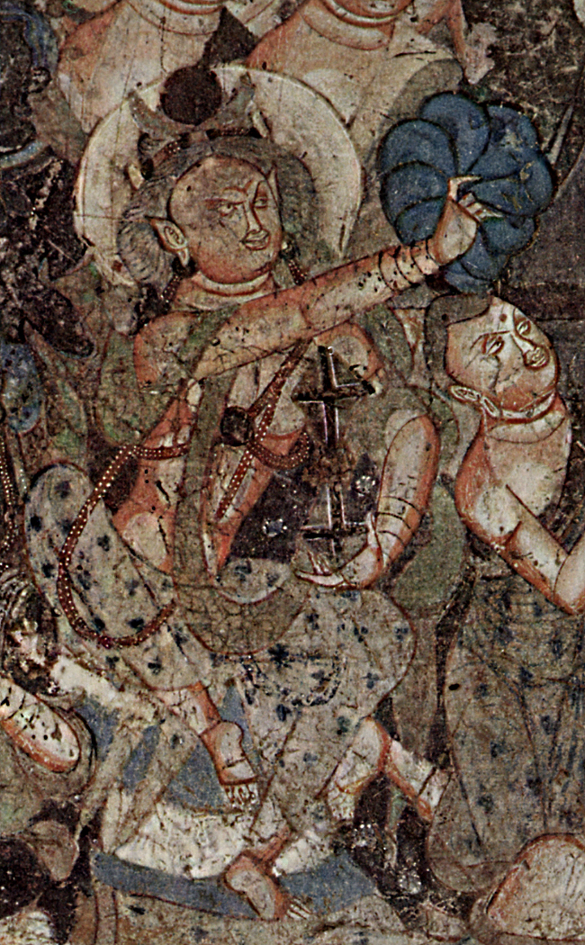 Painting of Vajrapāṇi | Grünwedel, Albert, 1920