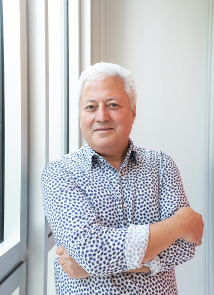 image of guest speaker at a conference (for a legal tech)