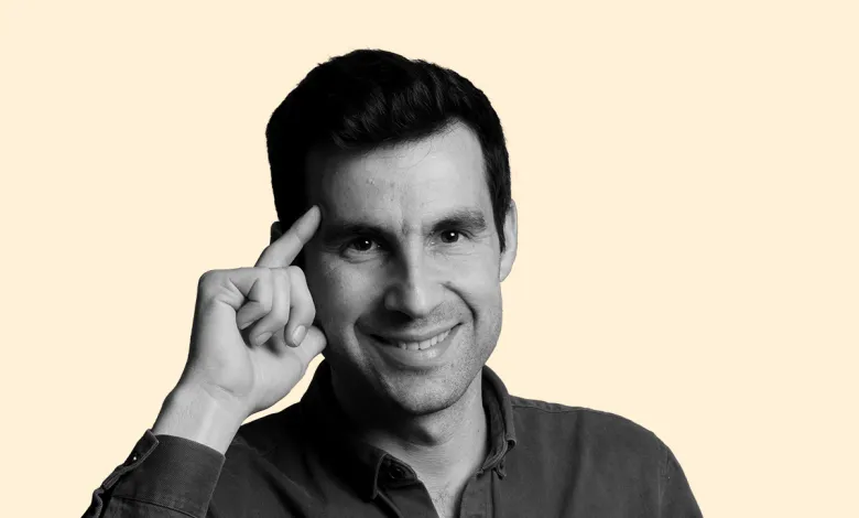 image of guest speaker at a conference (for a legal tech)