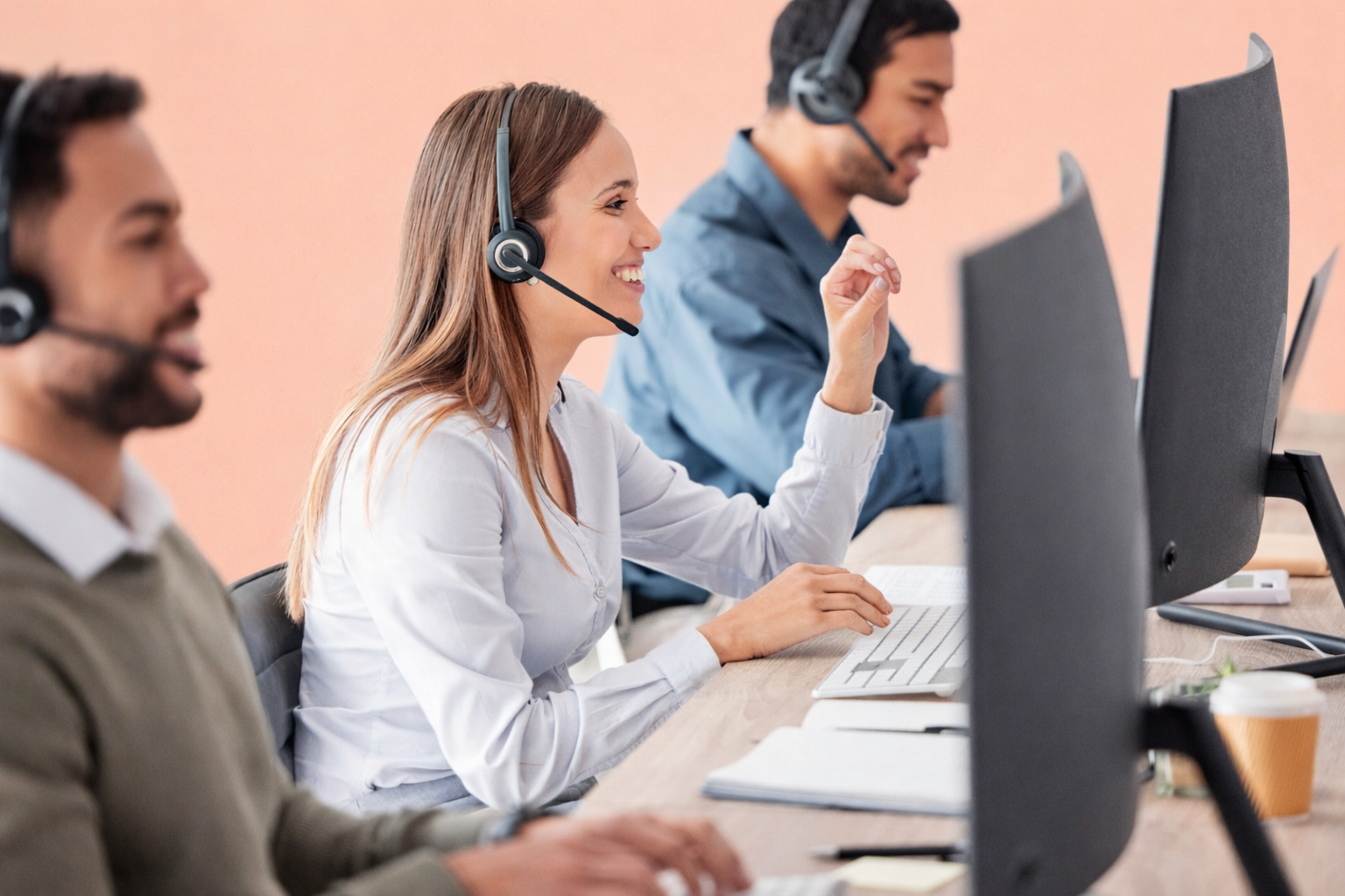 image of individuals using real estate tech