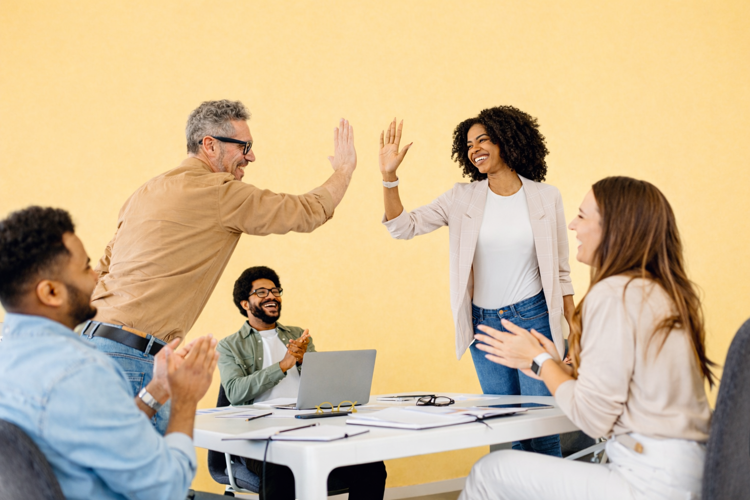 image of a collaborative workspace (for a b2b saas)