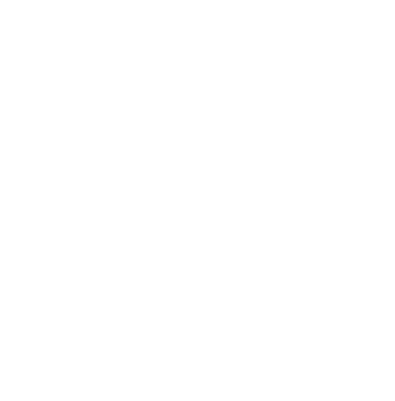 Penna bianca stilizzata che scrive su sfondo nero.