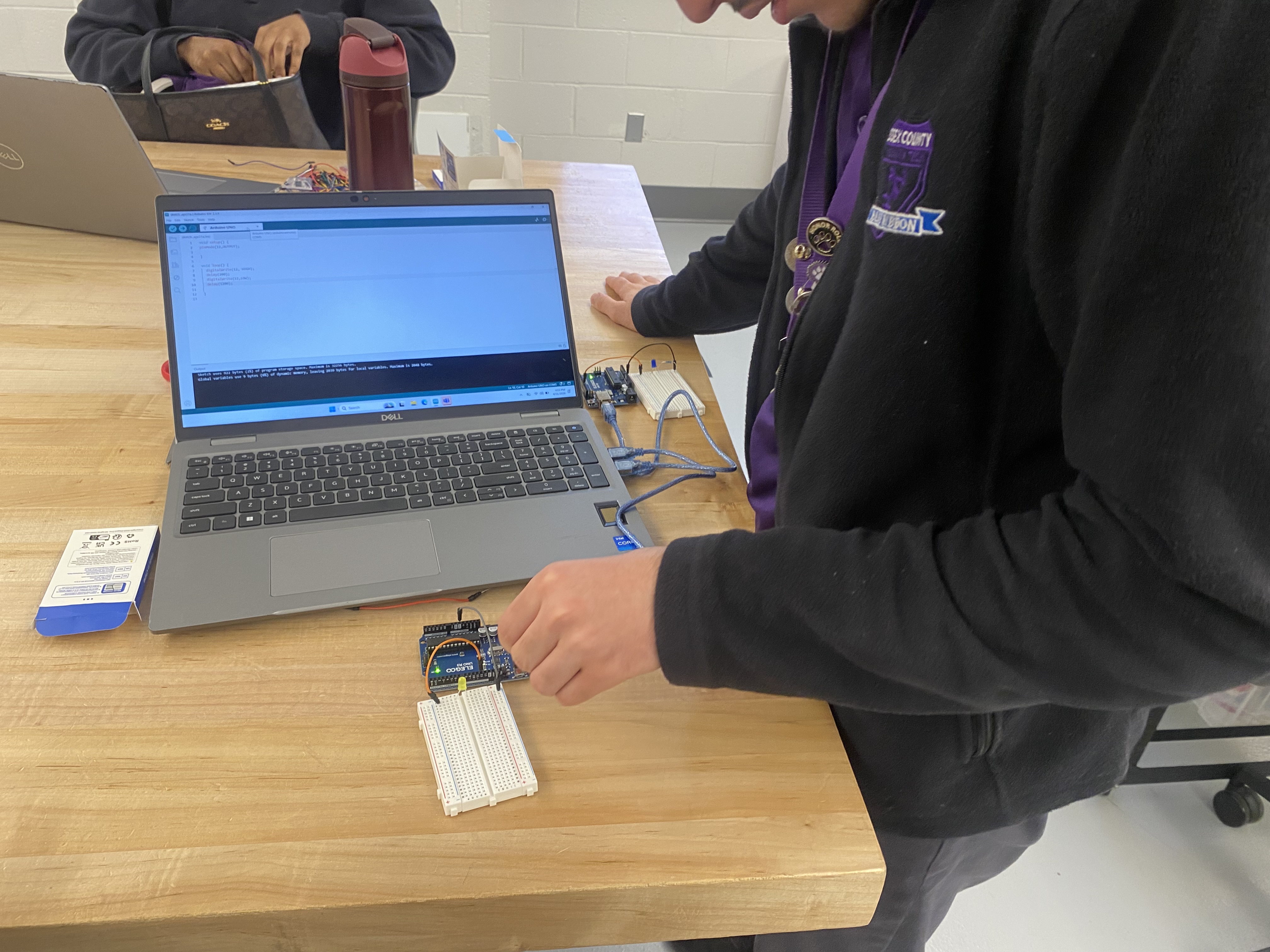 image of science experiment