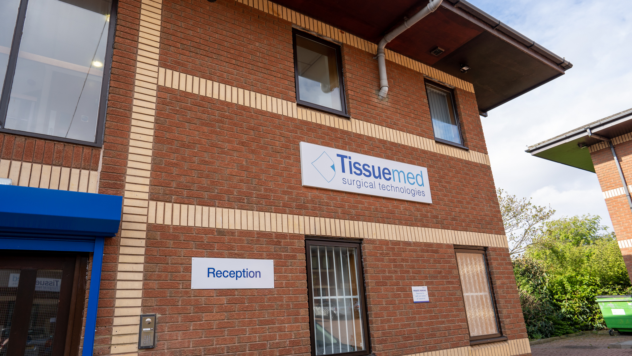 Tissuemed surgical technologies premises exterior in Leeds