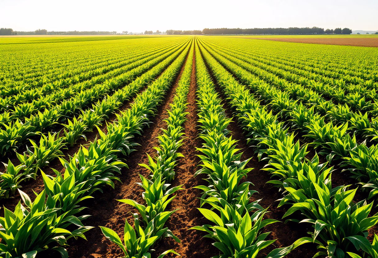 image of open field for agricultural services