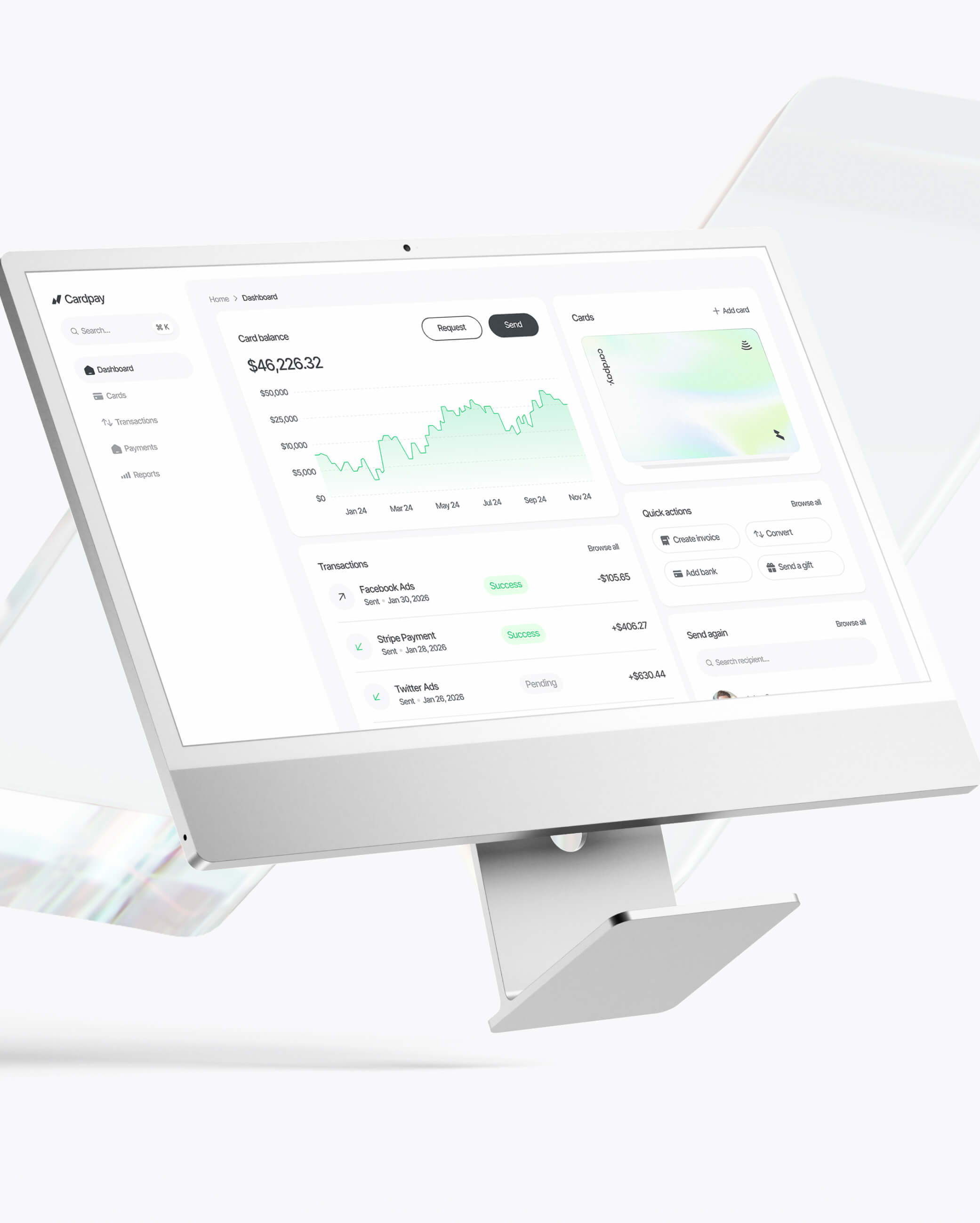 The Story Behind Our Company - Cardpay Webflow Template