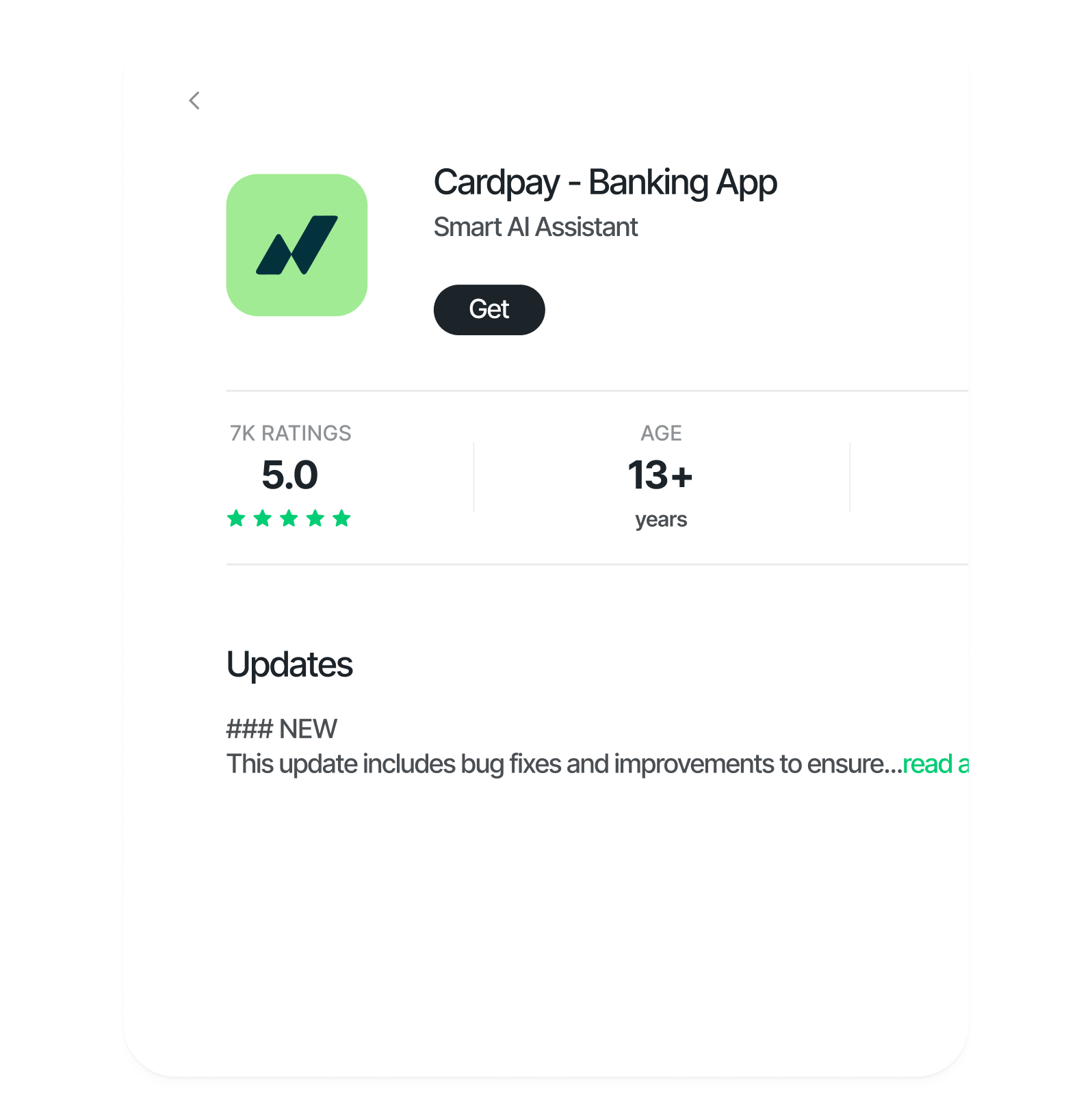 Cardpay is now available on iPadOS, try it now!