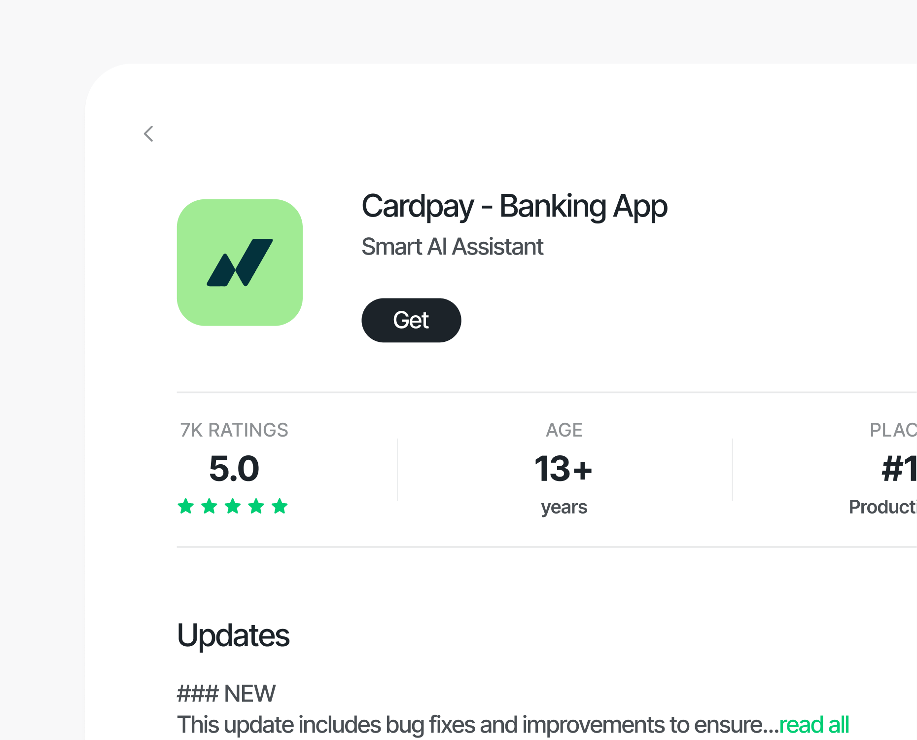Cardpay is now available on iPadOS, try it now!
