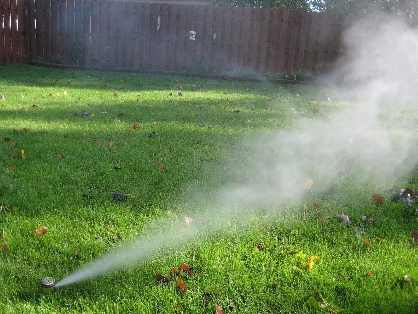Irrigation Blowout