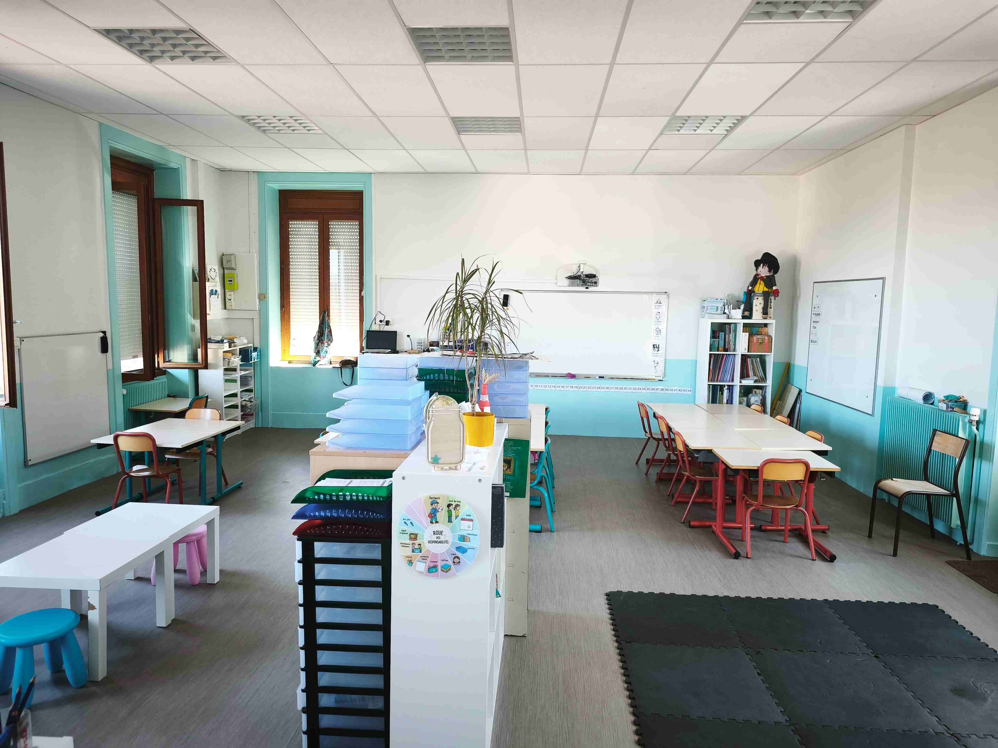 vue de la nouvelle classe gs cp