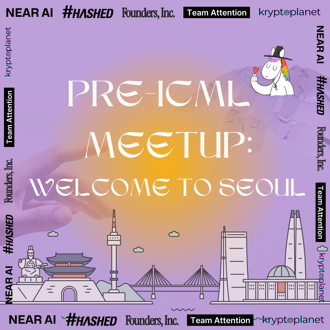 Pre-ICML SF Meetup: Welcome to Seoul! cover