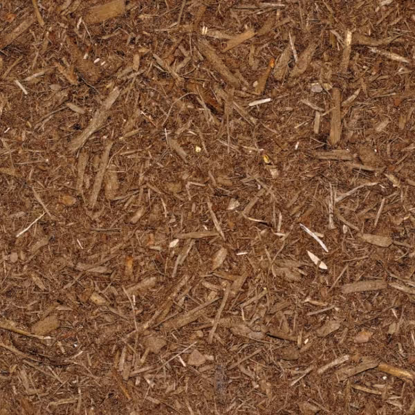brown mulch