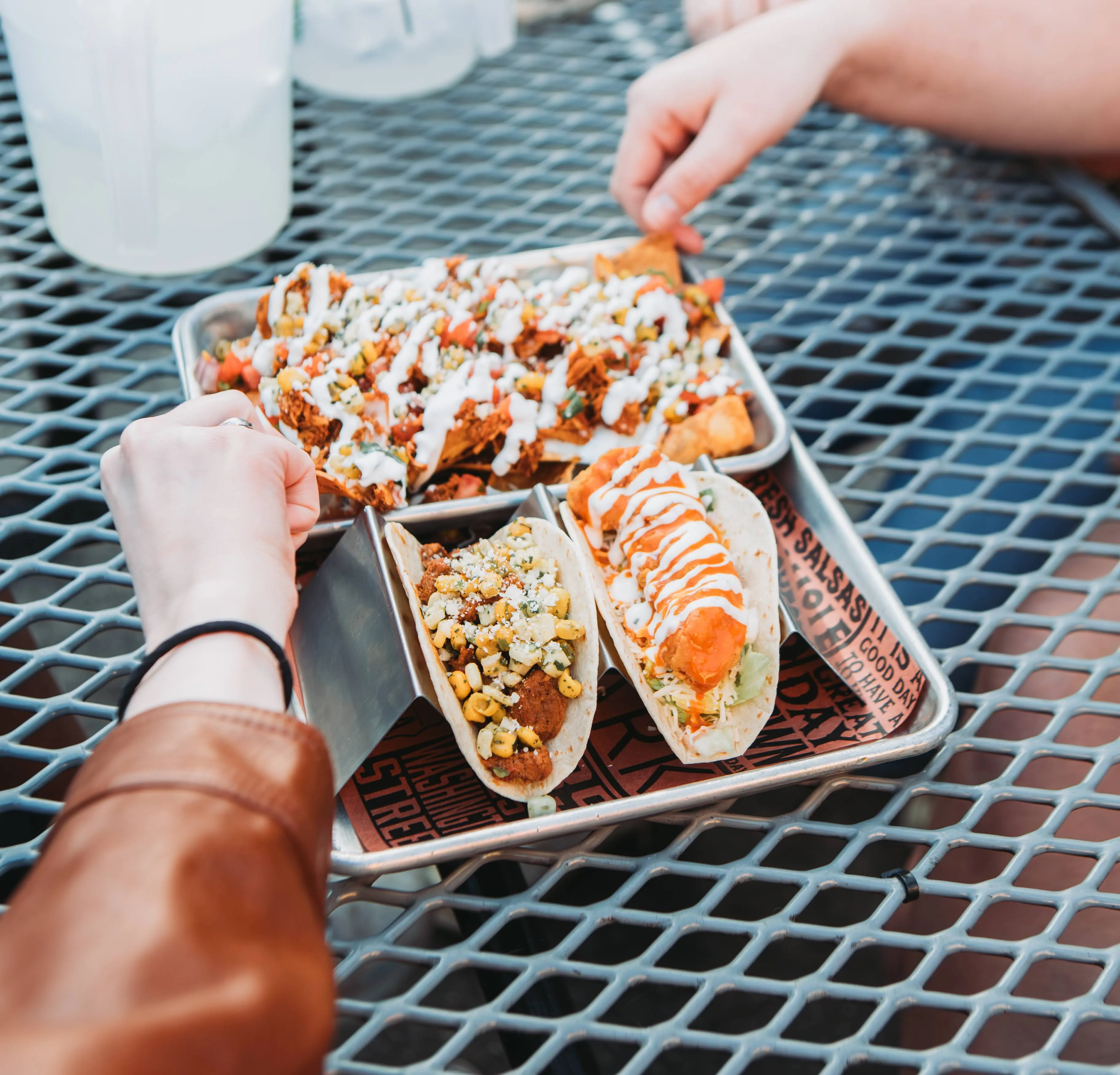 Paloma Park Tex-Mex tacos