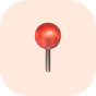 logo localisation pour imager le fait que la livraison chez Marius se fait uniquement dans le centre de Montpellier pour le moment