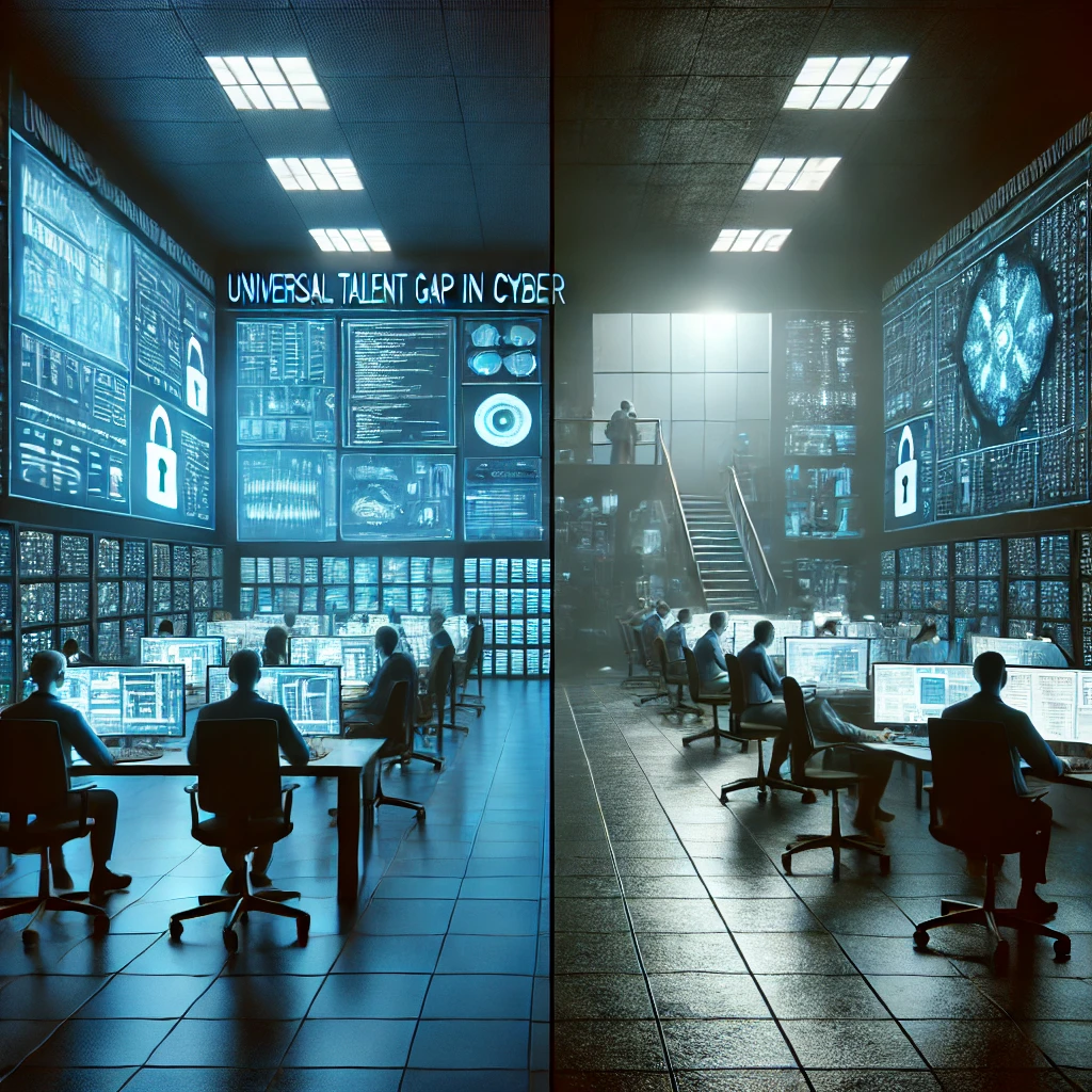 Universal talent gap in cybersecurity hinders the ability to run investigations