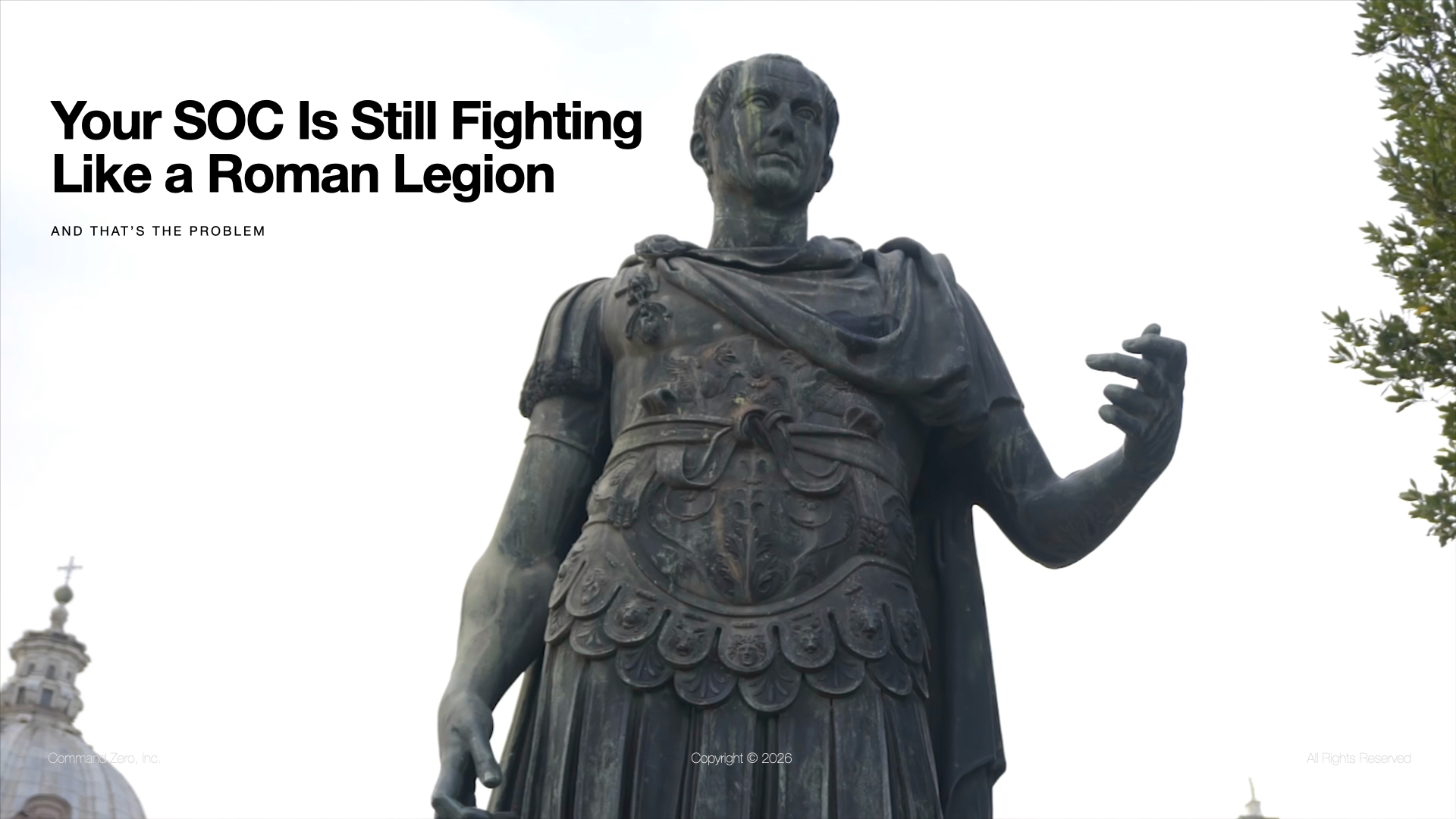 Your SOC Is Still Fighting Like a Roman Legion — And That’s the Problem