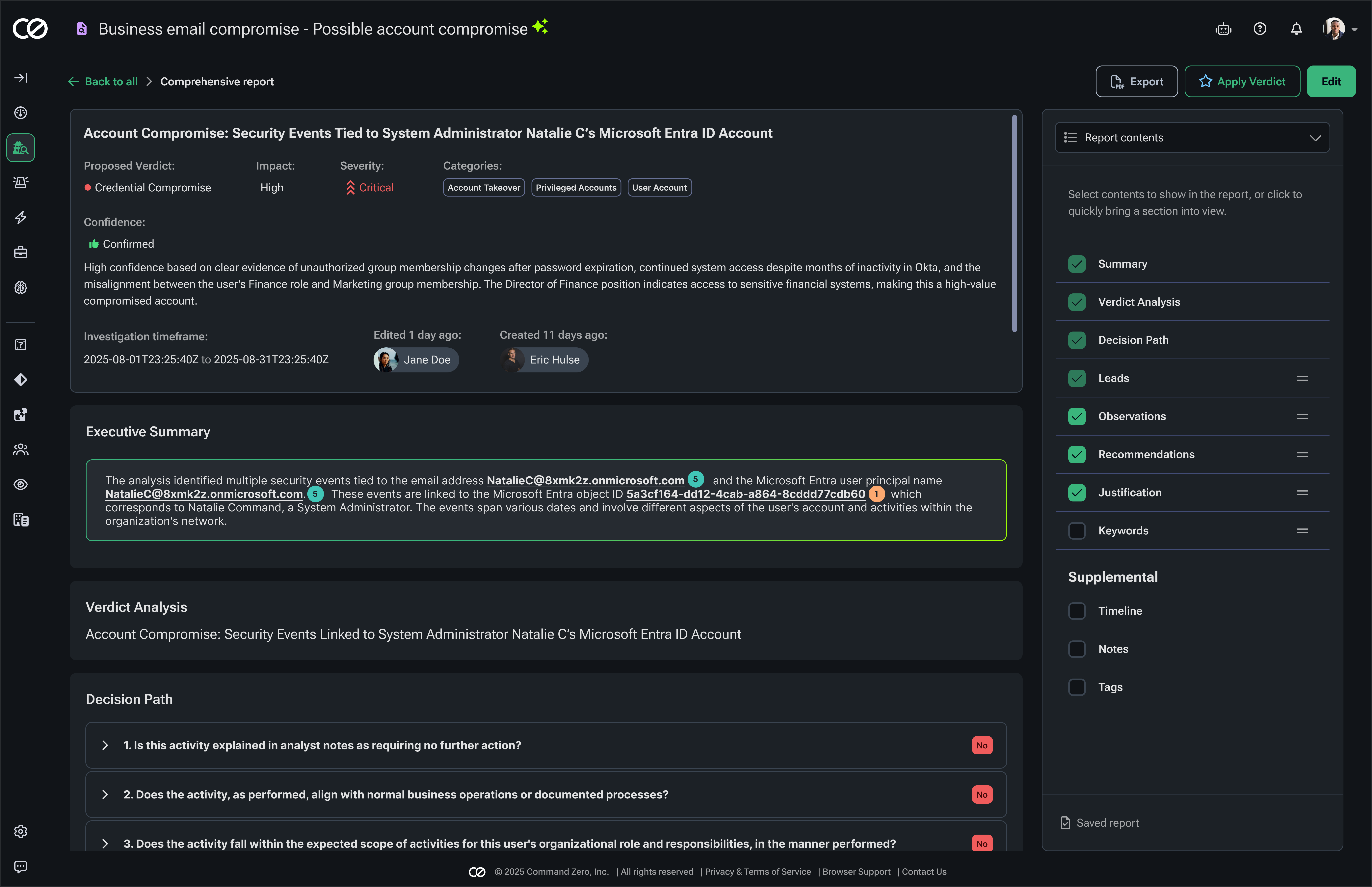 Investigating Business Email Compromise: How Modern Attacks Exploit Trust in 2025