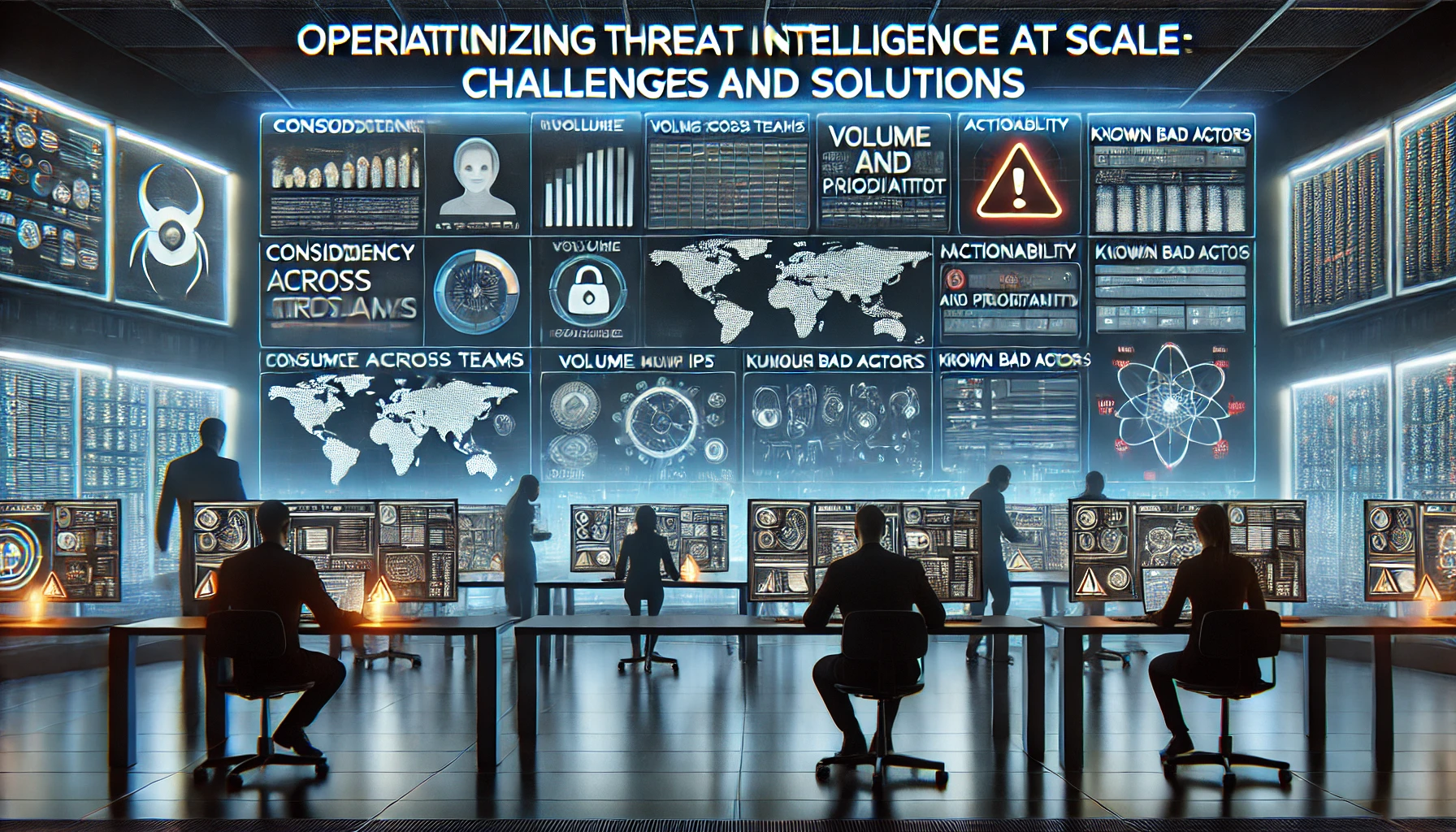 Operationalizing threat intelligence at scale: Challenges and solutions