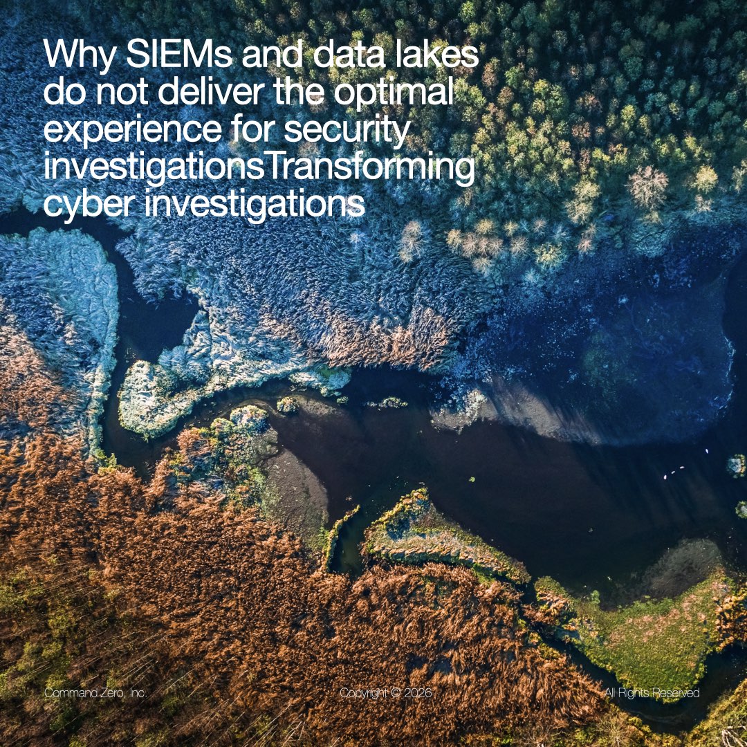 Why SIEMs and data lakes do not deliver the optimal experience for security investigations