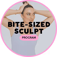 Bite-Sized Sculpt program cover