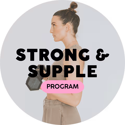 Strong & Supple program cover