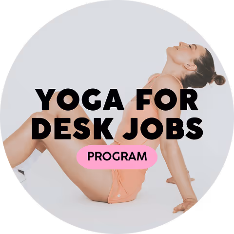Yoga For Desk Jobs program cover