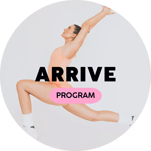 Arrive program cover