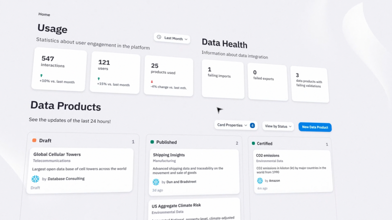 Data Exchange • Enterprise platform