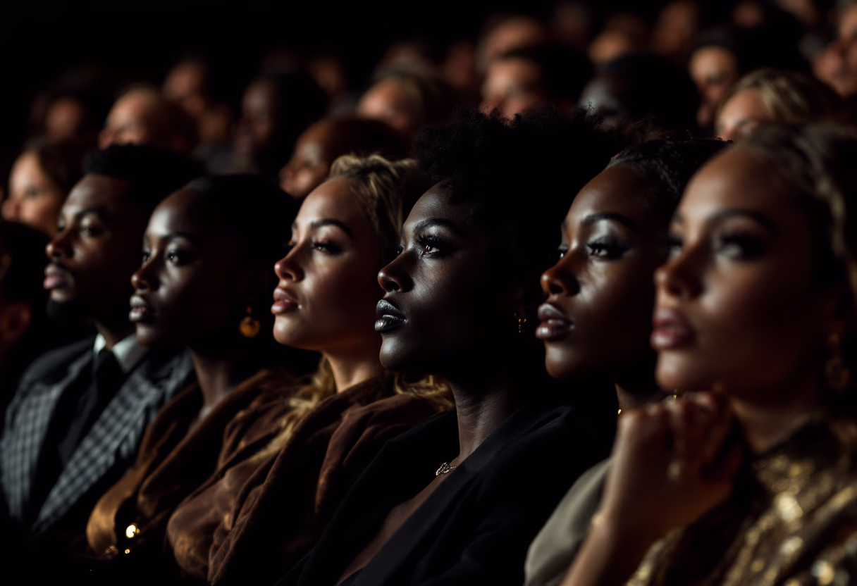 image of audience enjoying entertainment