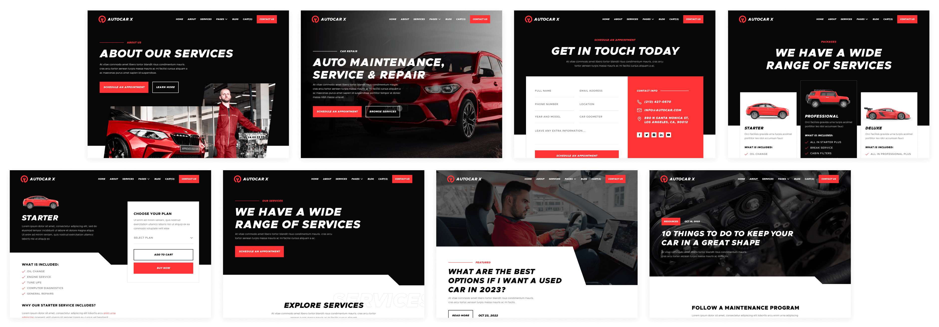 Autocar - Buy now on Webflow - Automotive Webflow Template
