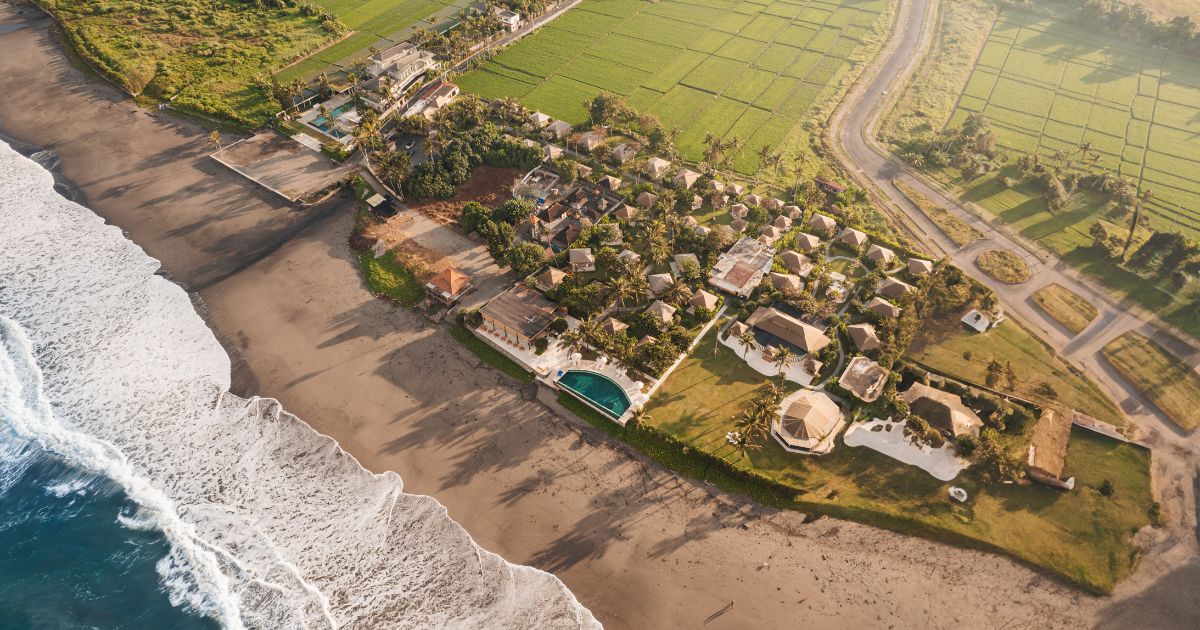 Bali Beach Glamping luxury tented resort on the Tabanan coast