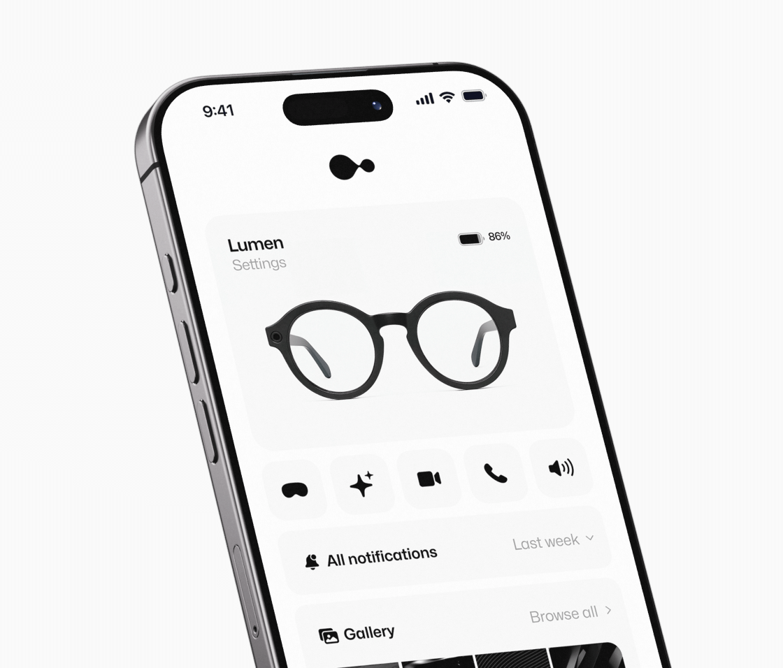 Lumen App Enhances Ai Glasses Workflow 4 3 Gadgetar Webflow Template | BRIX Template  