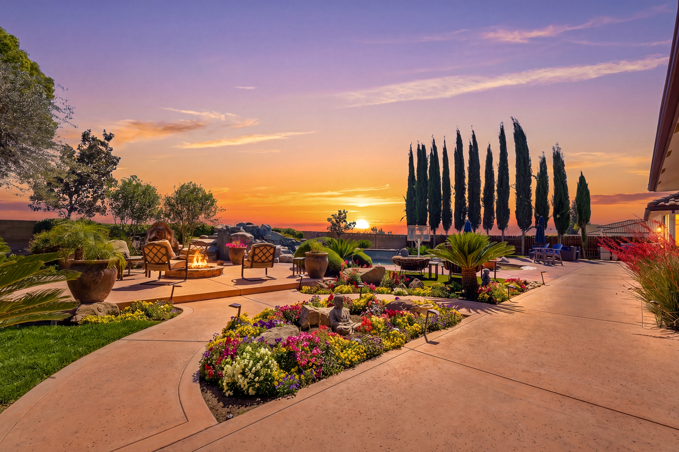 [background image] comforting setting (for a cemeteries & funeral home)