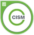 CISM acronym inside a green circular design on a white background.