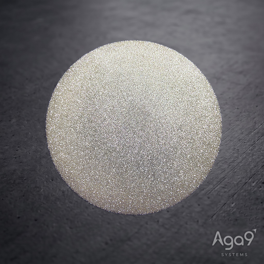 3-Inch Unpolished Polycrystalline Diamond Wafer