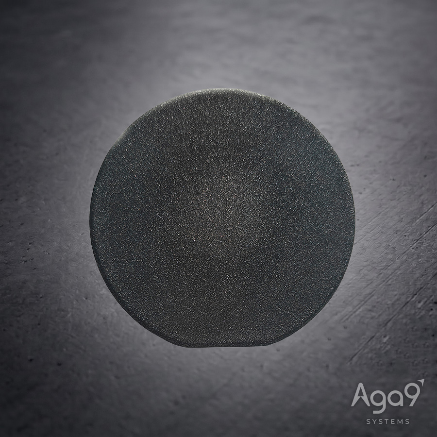 2-Inch Unpolished Polycrystalline Diamond Wafer