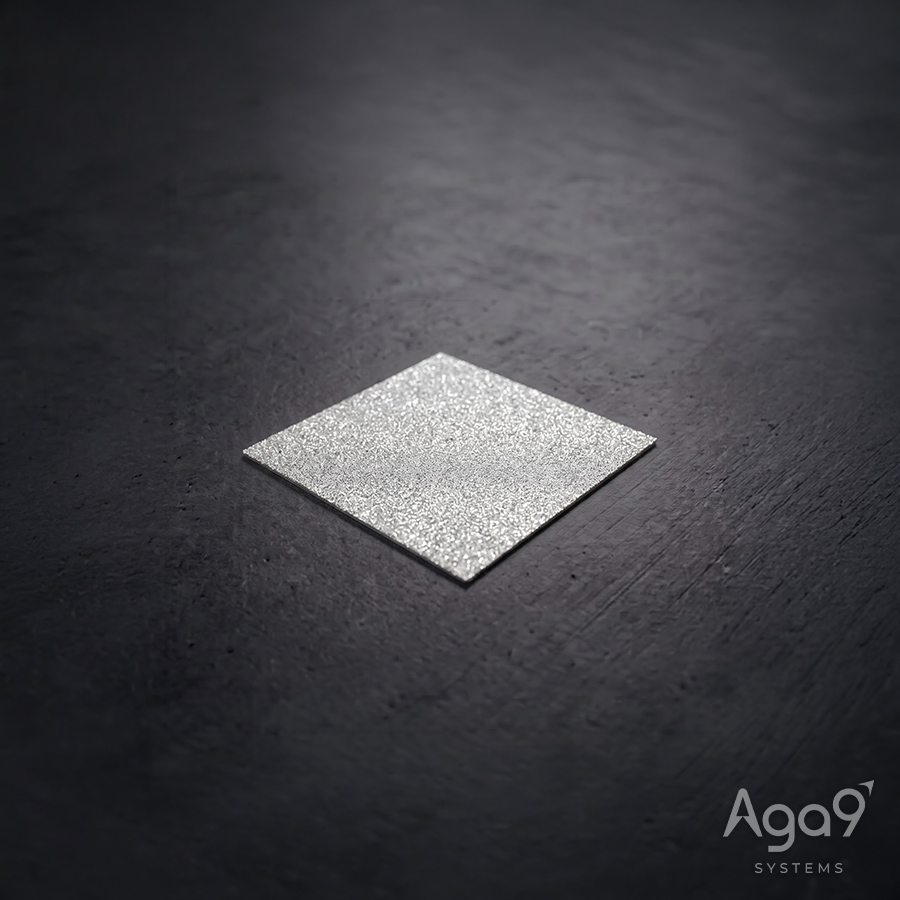 3x3mm Square Polycrystalline Diamond Plate