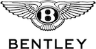 Simbol Bentley z belkami v obliki kril in črko B na sredini.