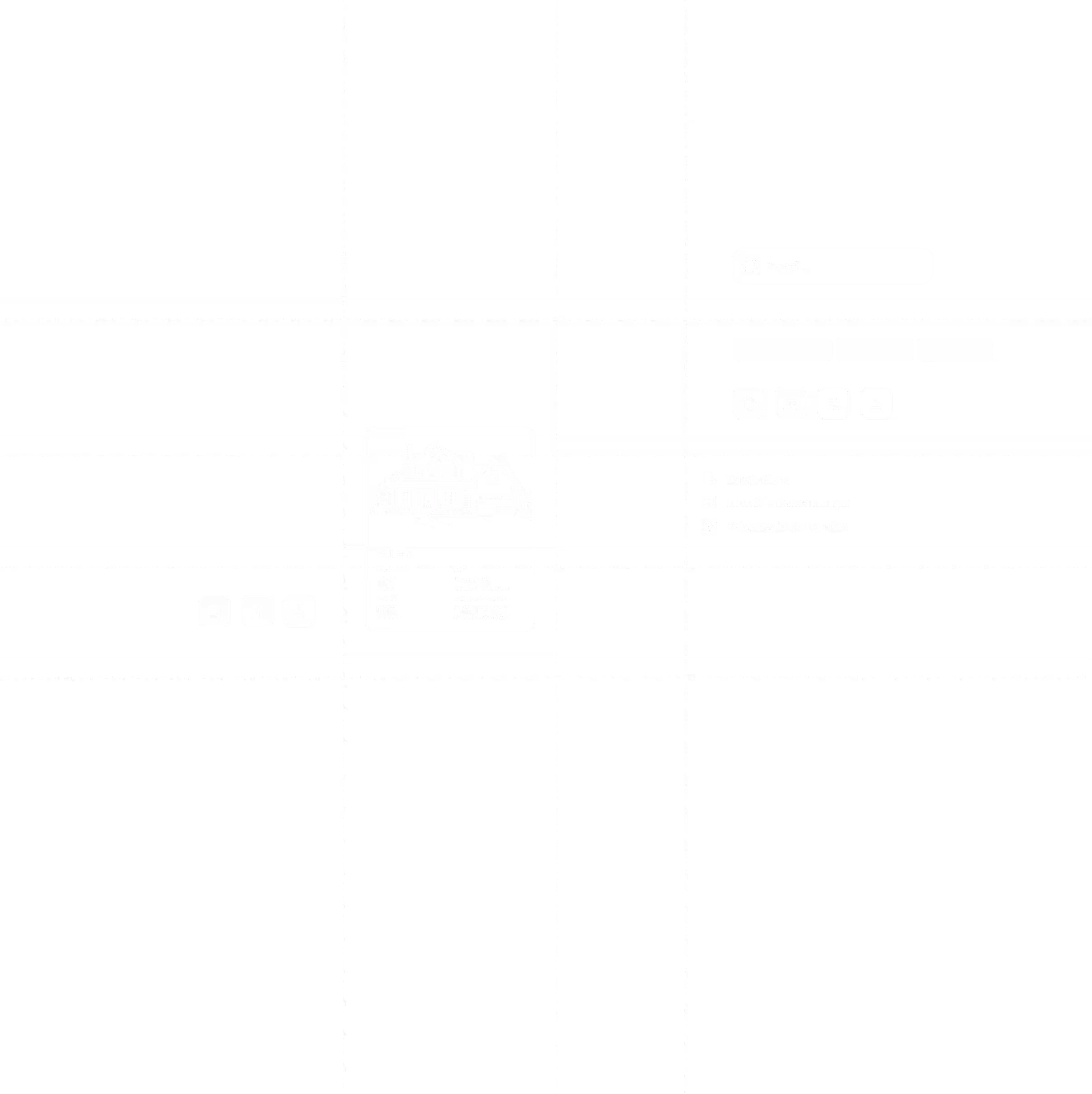Immobilien-Webseite mit Suchleiste, Filteroptionen und einem Einfamilienhaus-Angebot in Willich mit Preisspanne, Grundstücksgröße und Merkmalen.